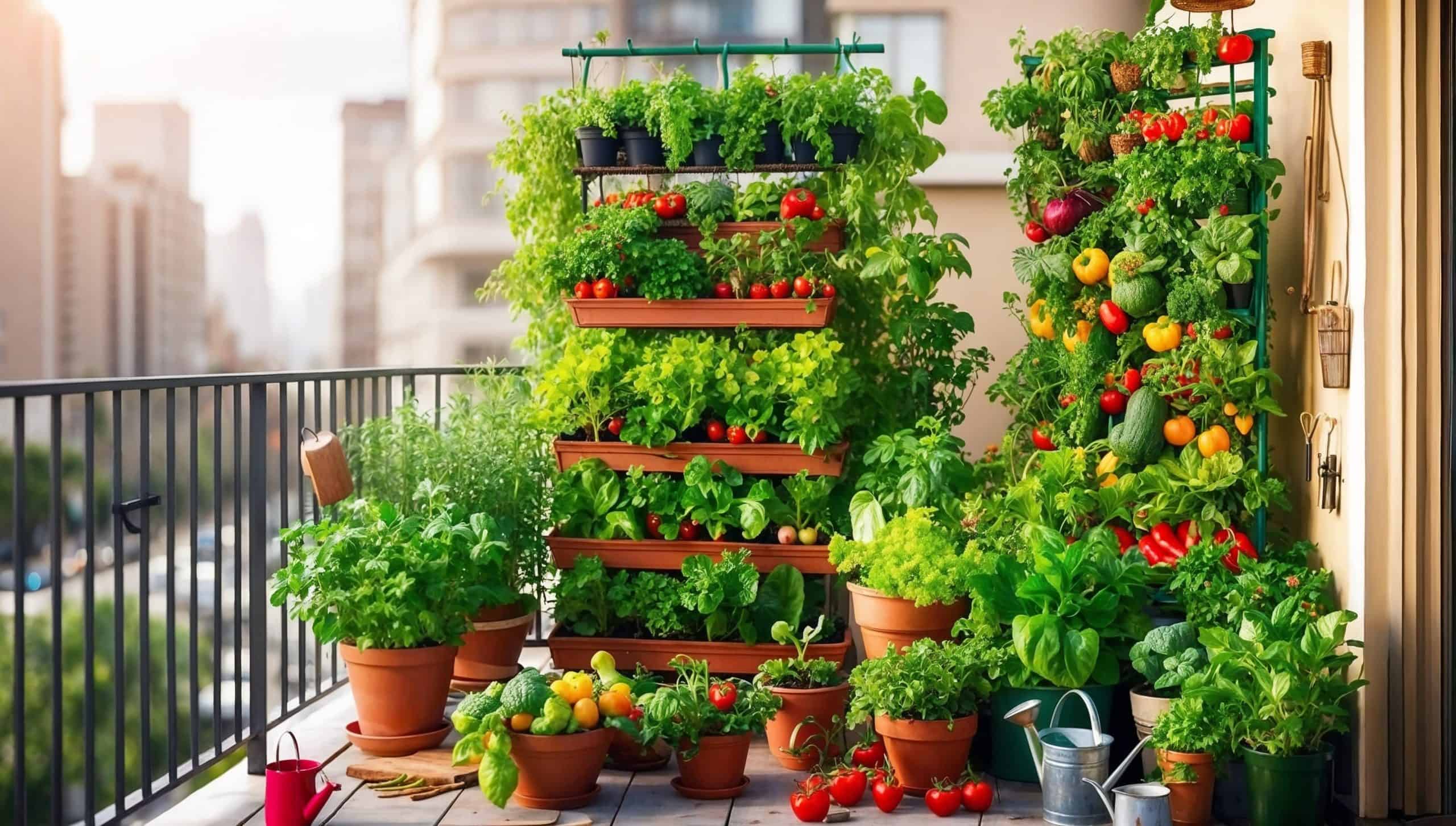Beginnersgids voor stedelijk tuinieren: groenten kweken op je balkon - Praktische tips voor een productieve balkontuin