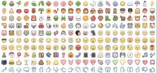 Emoticons uitleg whatsapp Emoji Version