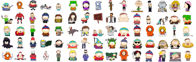 South Park stickers Telegram